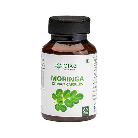 Moringa / Shigru Extract 60 Veg Capsules (450mg) 1% Alkaloids