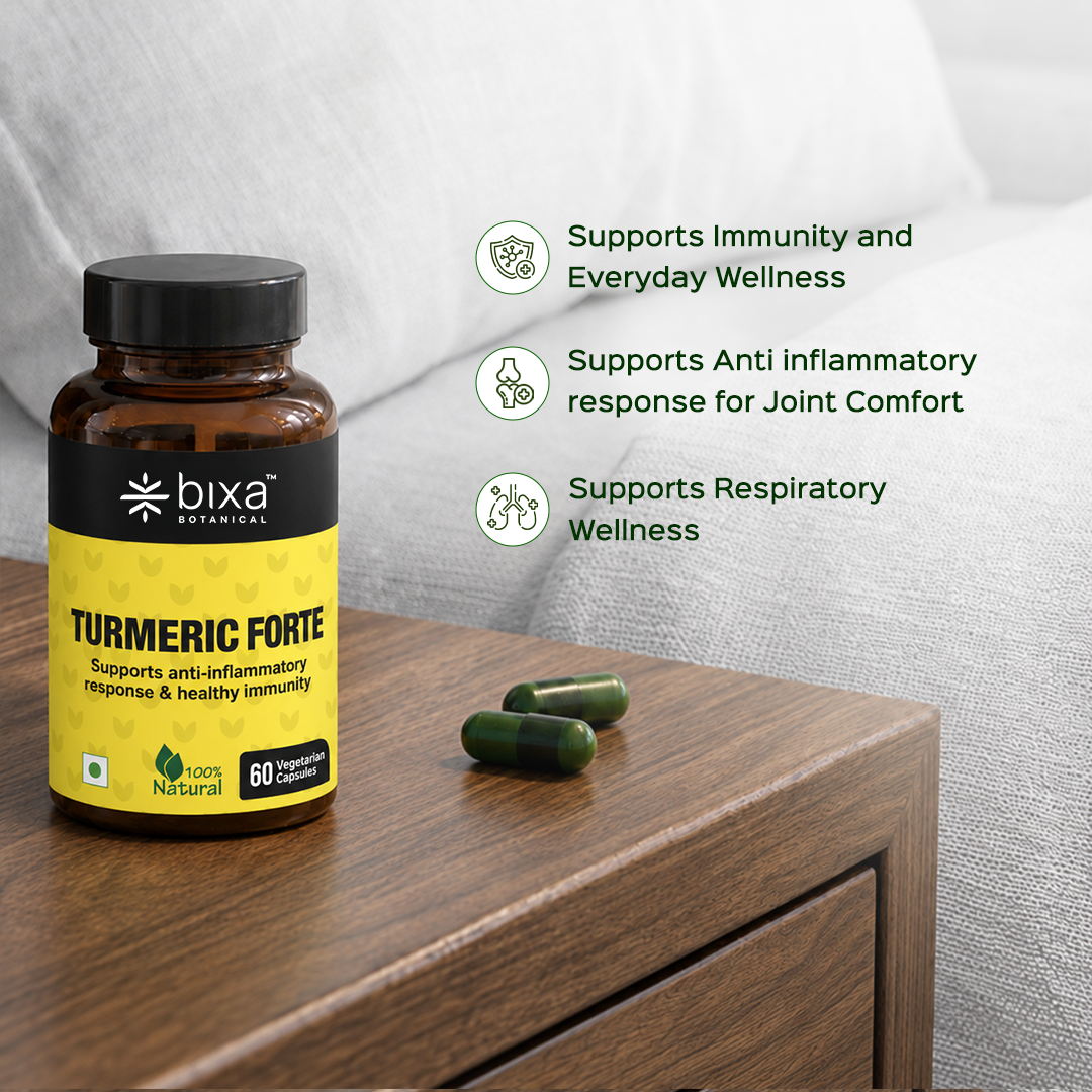 TURMERIC FORTE - Curcumin Capsules with Organic Pepper & Turmeric