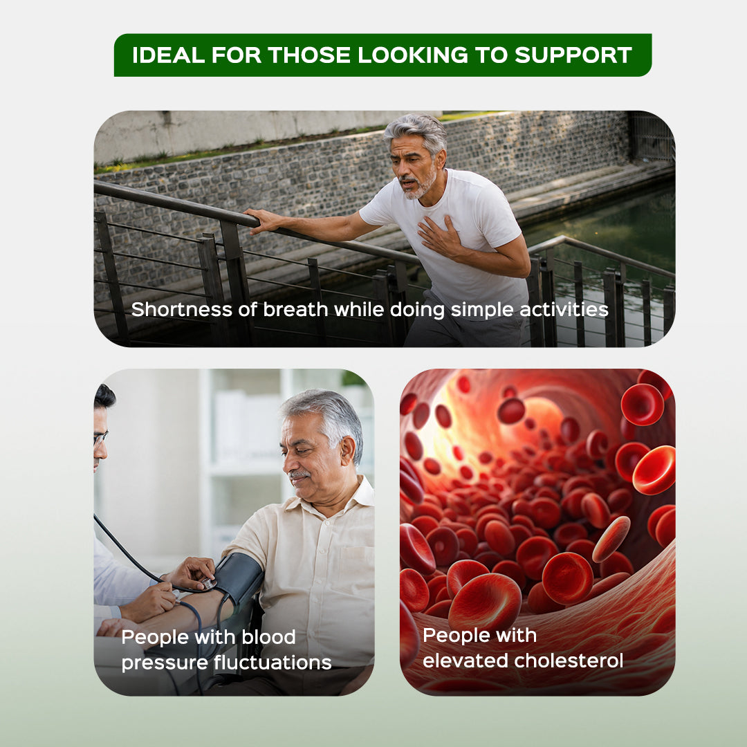CARDIBI 60 Veg Capsules (450mg) Supports Cardiac Wellbeing