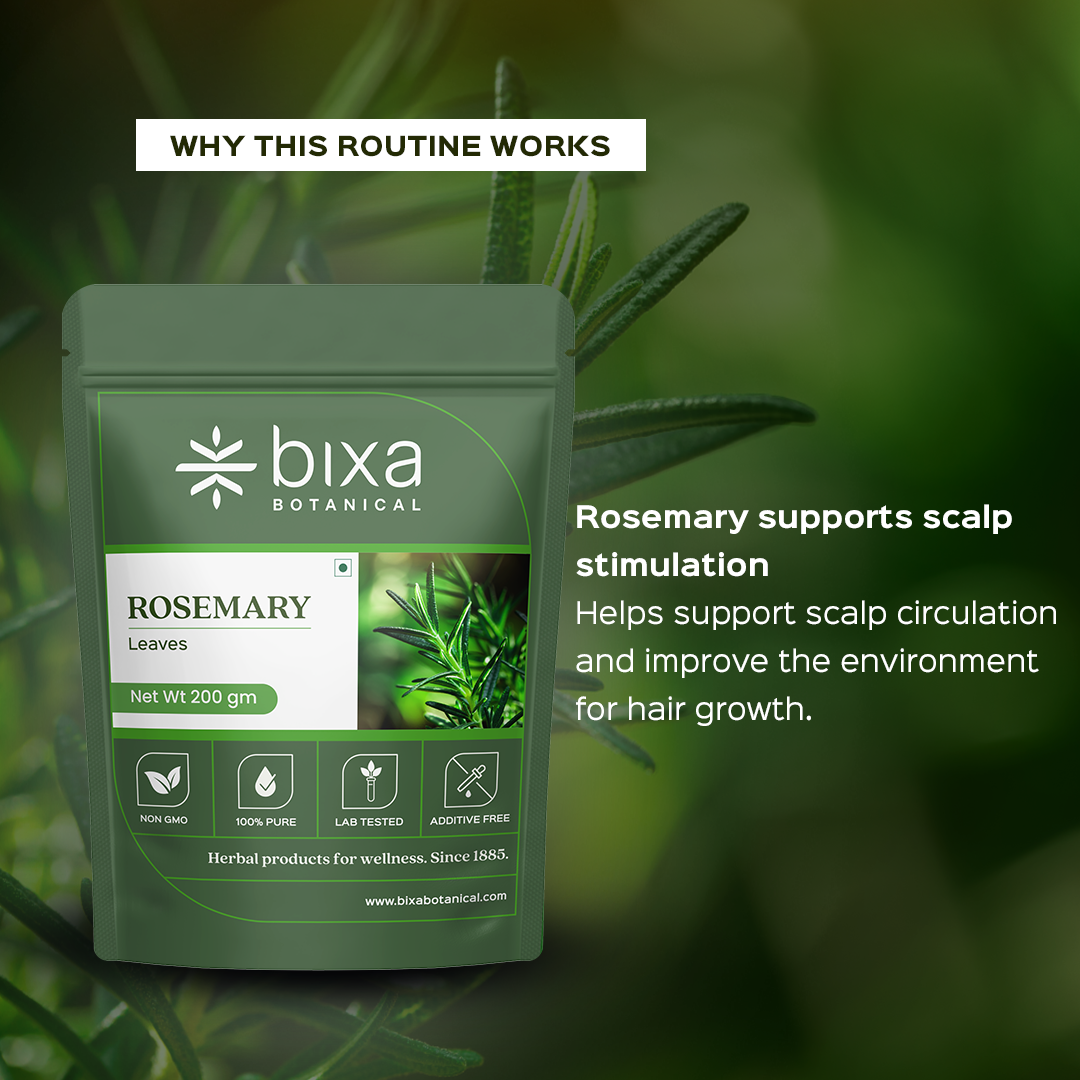 Scalp Health & Hair Strength Ritual | Neem + Amla + Rosemary Leaves | Combo