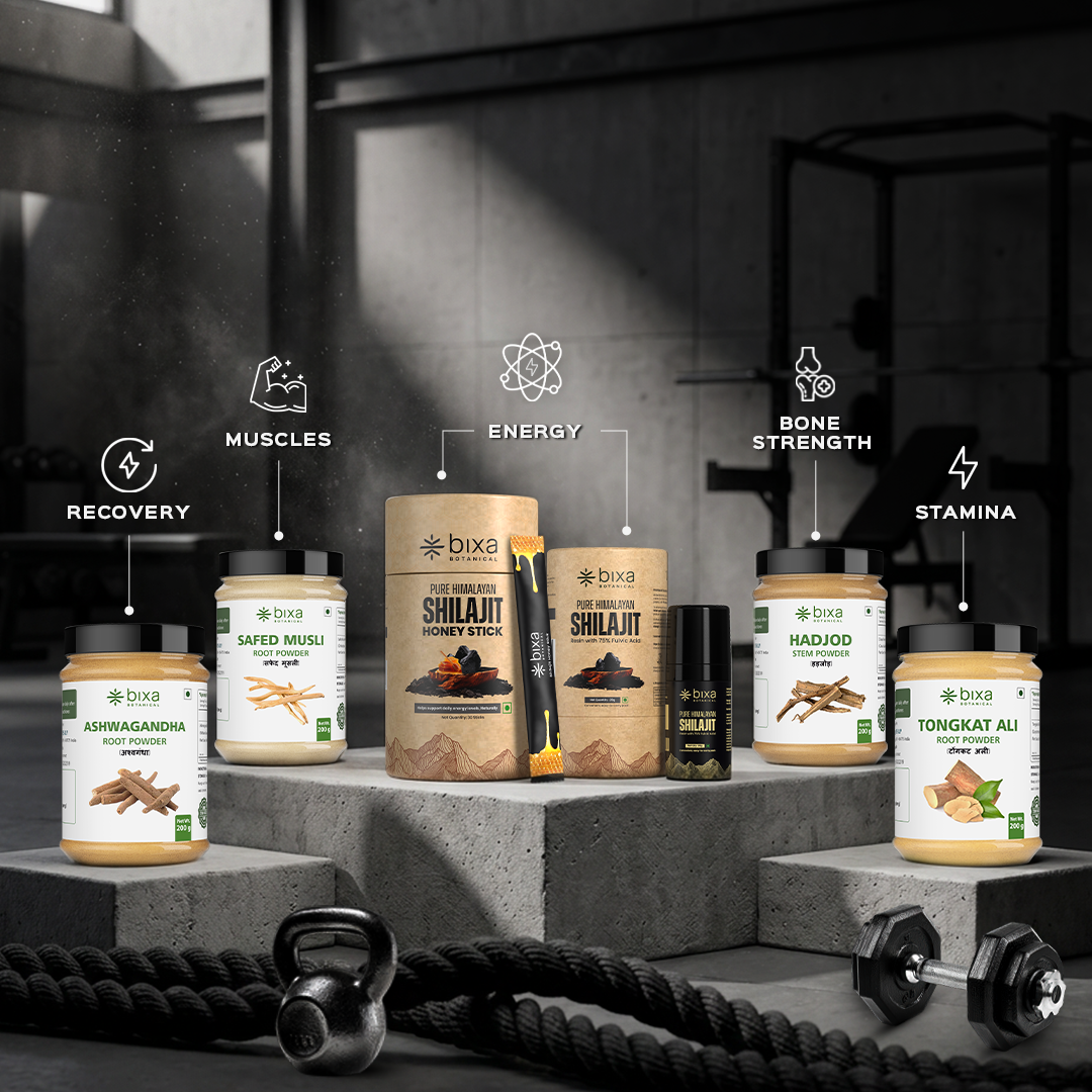 Daily Fitness Nutrition Pack | Moringa Powder + Shilajit Resin | Combo