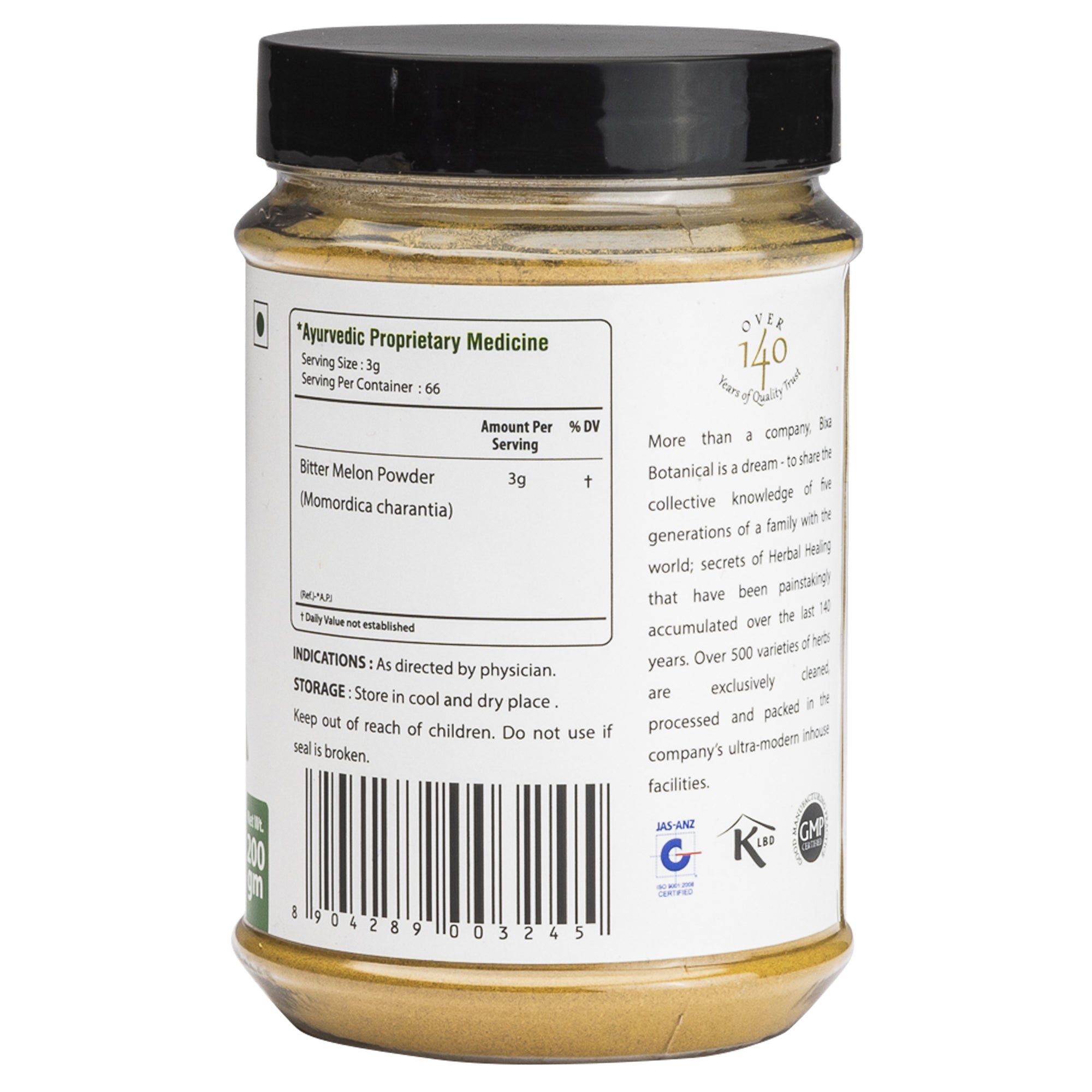 Karela Fruit Powder ( Momordica Charantian )