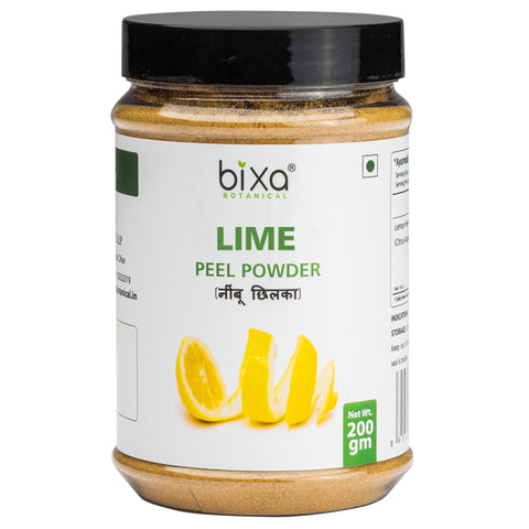 Lime Peel Powder  Citrus Aurantifolia