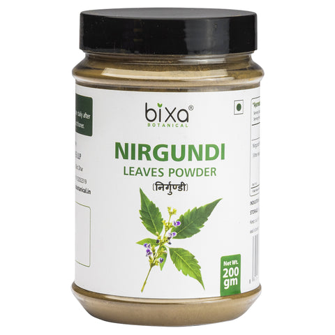 Nirgundi Leaves Powder  Vitex Negundo