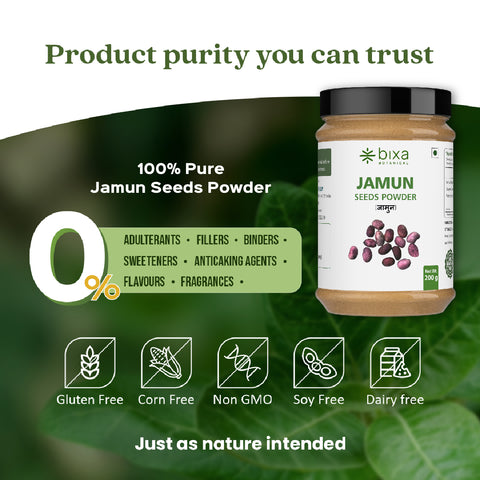 Jamun Seed Powder  Eugenia Jambolana