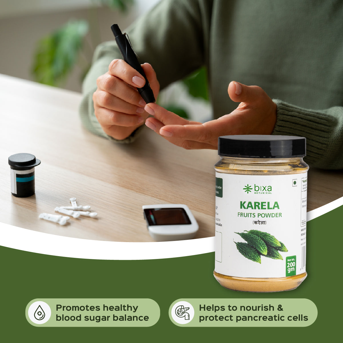 Karela Powder  Momordica charantia