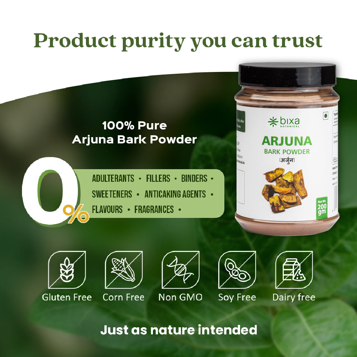 Arjuna Bark Powder  Terminalia Arjuna