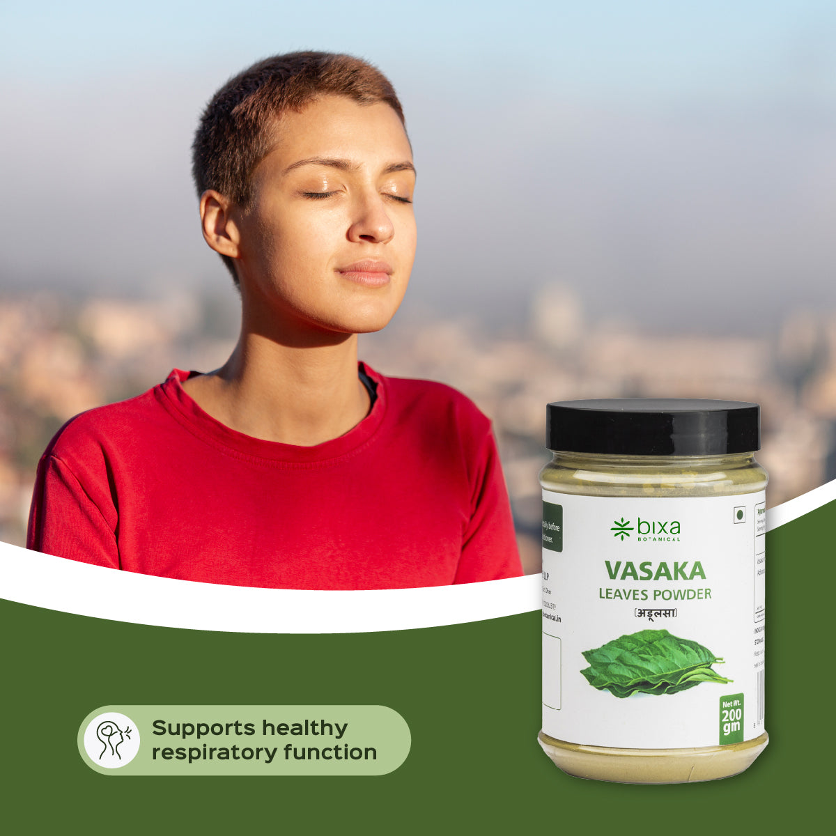 Vasaka / Vasa Leaves Powder  Adhatoda Vasaka