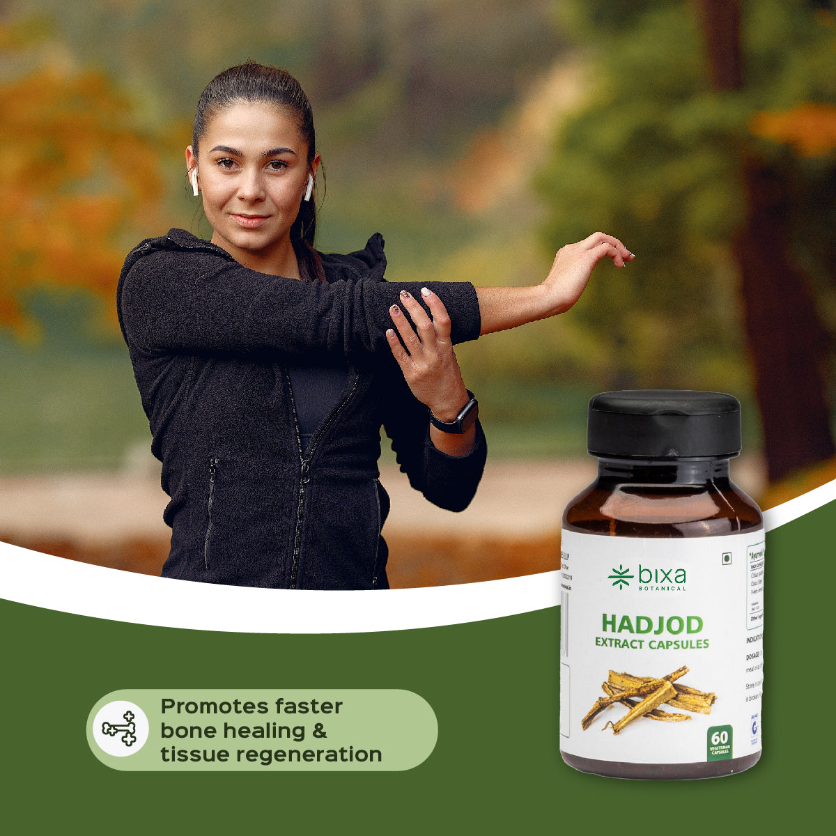 Cissus / Hadjod Extract 60 Veg Capsules (450mg)  2.5% 3-keto steroids