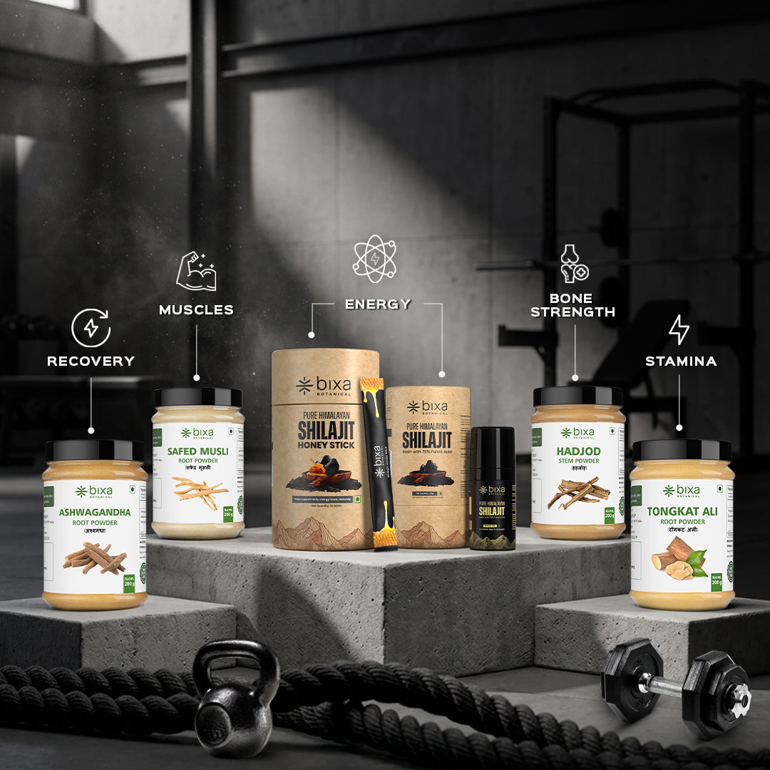 Energy and Endurance pack | Shilajit Resin + Gokhru powder | Combo