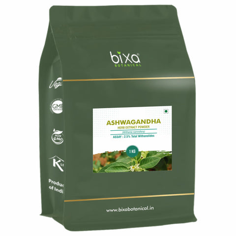 Ashwagandha (Withania Somnifera) Dry Extract Herb - 2.5% Total Withanolides by gravimetry