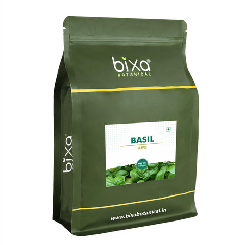 Basil Leaves Seasoning 500 gm | Premium Grade Leaves From Egypt l Pizza Pasta Italian Salads Sauces and other Cooking