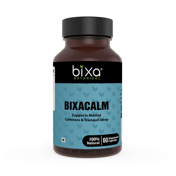 BIXACALM 60 Veg Capsules (450mg) Supports Mental Calmness