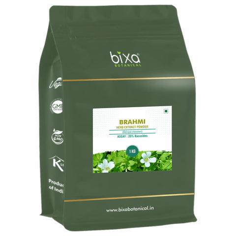 Brahmi (Bacopa Monnieri) Dry Extract - 20% Bacosides by UV