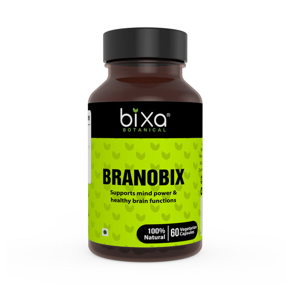 BRANOBIX 60 Veg Capsules (450mg) Supports mind power