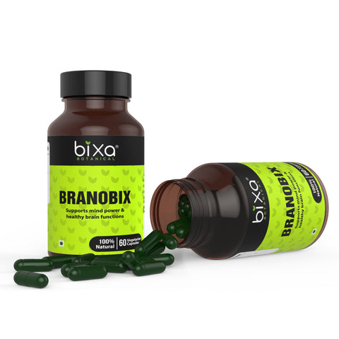 BRANOBIX 60 Veg Capsules (450mg) Supports mind power