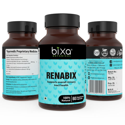 RENABIX 60 Veg Capsules (450mg) Supports Diuretic response