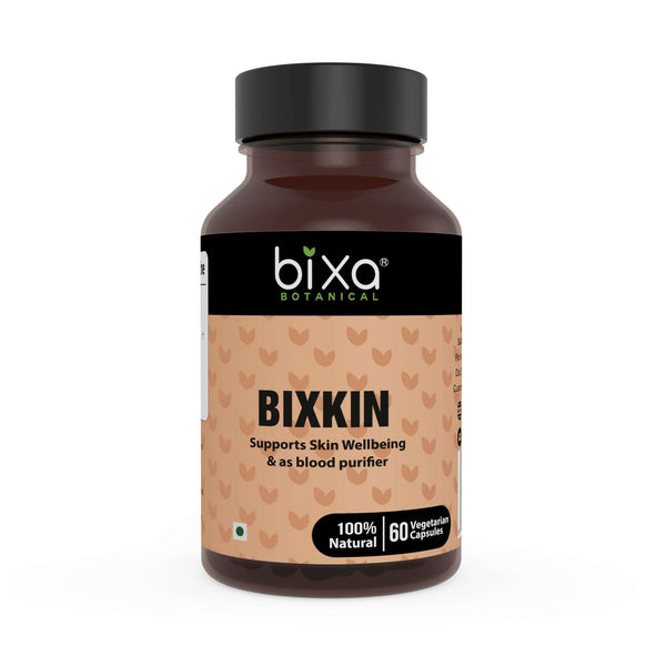 BIXKIN 60 Veg Capsules (450mg) Supports Skin Wellbeing